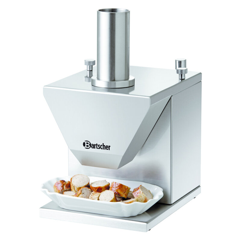 Curryworst-snijder Elektrisch | Schijfdikte 5-35mm | 230v | 185x210x325(h)mm