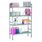 Stellingsysteem Kit 4 | 4 Schappen | 1/3-1/2-2/3-1/1 GN | 1140x355x1790(h)mm
