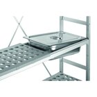 Stellingsysteem Kit 4 | 4 Schappen | 1/3-1/2-2/3-1/1 GN | 1140x355x1790(h)mm