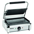 Contact/paninigrill 1G | Glad | 2.2kw | Grillplaten Gietijzer/geëmailleerd | 410x400x200(h)mm