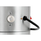 Heetwaterdispenser | Silver | Rvs | 9L | 30°c/95°c | 2.8kw (230v) | Wateraansluiting | Dubbelwandig | Lekbak | 305x350x490(h)mm