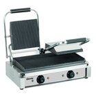 Contactgrill 3600 2R | Geribbeld | 3.6kw | Grillplaten Gietijzer/geëmailleerd | 570x395x210(h)mm