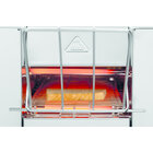 Doorlooptoaster | Mini-xs | Rvs | Enkel | Max. 90/u. | 1kw (230v) | 235x655x395(h)mm