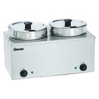 Bain Marie | Hotpot | Rvs | 2x 6.5l | 230v | 505x280x320(h)mm