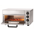 Pizzaoven St415 | 1x ø40cm | 1 Kamer | 2kw | Bodem Met Hittebestendige Steen | 565x585x265(h)mm