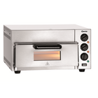 Pizzaoven St415 | 1x ø40cm | 1 Kamer | 2kw | Bodem Met Hittebestendige Steen | 565x585x265(h)mm