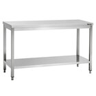 Werktafel Rvs Met Onderschap | 700 Mm Diep | 850 Mm Hoog