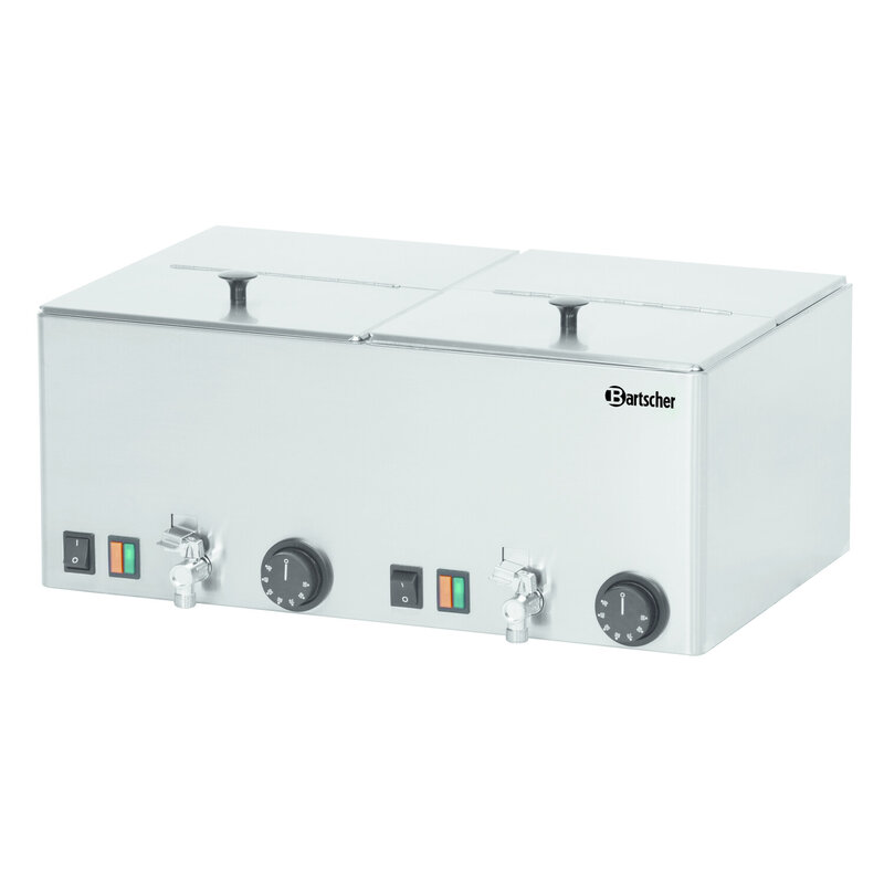 Worstenwarmer | Elektrisch | 2ka20 | 2kw | 2 Bakken | 535x370x240(h)mm