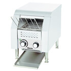 Doorlooptoaster | Mini | Rvs | Enkel | Max. 75/u. | 1.34kw (230v) | 285x420x390(h)mm