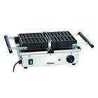 Wafelijzer "deluxe Ii" | 1.5kw | Wafelgrootte 165x100x25(h)mm | 525x340x250(h)mm