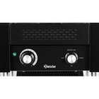 Doorlooptoaster | Zwart | Dubbel | <=150/u | 2.24kw (230v) | 370x420x390(h)mm