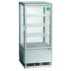 Koelvitrine | 78l | Grijs | +2°c/+12°c | 4 Schappen | 435x385x960(h)mm