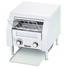 Doorlooptoaster | Rvs | 2.24kw | Cap. 150 Sneden/uur | 370x420x390(h)mm