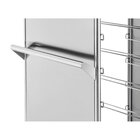 Dienbladenwagen | Rvs | 2x 8 Etages (443x343) + Bovenblad | Wielen (geremd) | 965x625x1695(h)mm