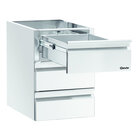 Rvs Ladeblok Voor Inbouw | 1/1 GN | 400x585x570(h)mm