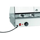 Warmhoudvitrine | Rvs/glas | R6 68l | 6x 1/3 GN | 230v | Achter Schuifdeuren | 1135x420x335(h)mm