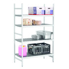 Reksysteem Kit 2 | 4 Schappen | 1/1-2/1-2/4 GN | 1080x560x1800(h)mm