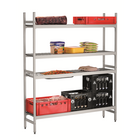 Reksysteem Kit 3 | 4 Schappen | 1/1-1/2-1/3-2/3 GN | 1500x360x1800(h)mm