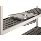 Reksysteem Kit 3 | 4 Schappen | 1/1-1/2-1/3-2/3 GN | 1500x360x1800(h)mm