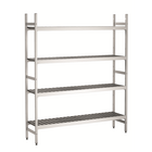 Reksysteem Kit 3 | 4 Schappen | 1/1-1/2-1/3-2/3 GN | 1500x360x1800(h)mm