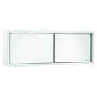 Rvs Wandkast Met Schuifdeuren | 1 Verstelbare Tussenschap | 1800x400x660(h)mm