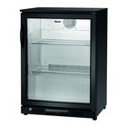 Barkoelkast | Zwart | 124l | 1 Zelfsluitende Deur | 230v | 600x500x850(h)mm