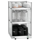 Kopjesverwarmer | Glas/rvs | 103 Kopjes | 30°c/60°c | 0.3kw (230v) | 310x420x540(h)mm