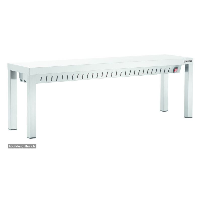 Warmtebrug | Rvs | I3h | 3 Infrarood Verwarmingsbuizen | 230v | 1600x300x400(h)mm