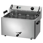 Bartscher Deegwaren-/visfriteuse | Serie BF | Elektrisch | 16l | 50°c/190°c | 9kw (400v) | Aftapkraan | 560x470x400(h)mm
