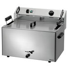Bartscher Deegwaren-/visfriteuse | Serie BF | Elektrisch | 16l | 50°c/190°c | 9kw (400v) | Aftapkraan | 560x470x400(h)mm