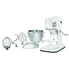 Spiraalmixer | Wit | 7L | Afneembare Kom | 230v | 1.2kg | 440x335x510(h)mm
