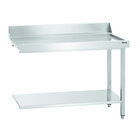 Afvoertafel DS 1200r | Bodemschap En Achteropstand | 1200x720x850(h)mm