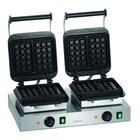 Wafelijzer | 2bw160-101 | Dubbel | 4.4kw | Wafelgrootte 160x100x32(h)mm | 600x470x250(h)mm