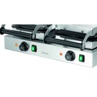 Wafelijzer | 2hw211 | Dubbel | 4.4kw | Wafelgrootte ø210x16(h)mm | 600x470x230(h)mm
