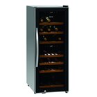 Wijnkoelkast 2Z | 113l | 15 Flessen Boven | 23 Flessen Onder | 230v | 396x580x1030(h)mm