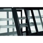 Koelvitrine | 120l | Zwart/rvs | +2°c/+12°c | 3 Schappen | 710x568x686(h)mm