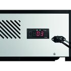 Koelvitrine | 120l | Zwart/rvs | +2°c/+12°c | 3 Schappen | 710x568x686(h)mm