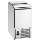 Saladette | 140l | 1 Deur (1/1 Gn) | Boven 1x 1/1 GN | 0°c/+10°c | Geforceerd | Klapdeksel | 455x700x887(h)mm