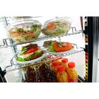 Koelvitrine | 78l | Grijs | +2°c/+12°c | 4 Schappen | 430x390x986(h)mm