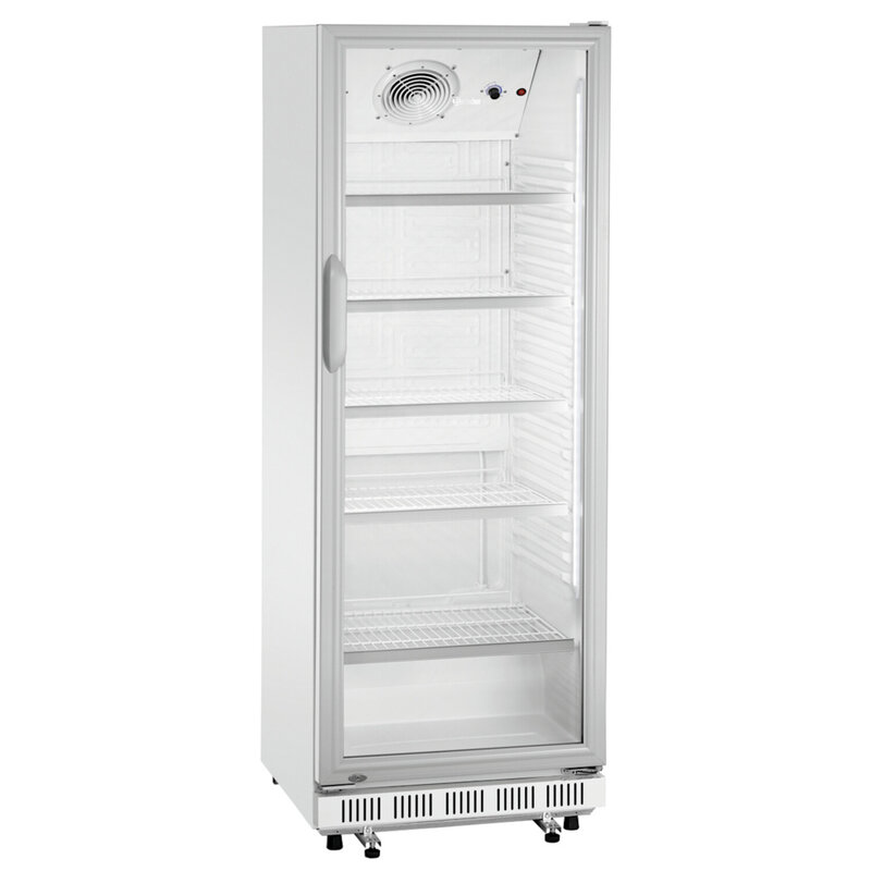 Koelkast | 360l | Wit | +1°c/+10°c | Geventileerd | 0.18kw | Wielen | 620x635x1732(h)mm