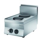Fornuis | Elektrisch | 2 Kookplaten | 4.1kw | 400x650x295(h)mm