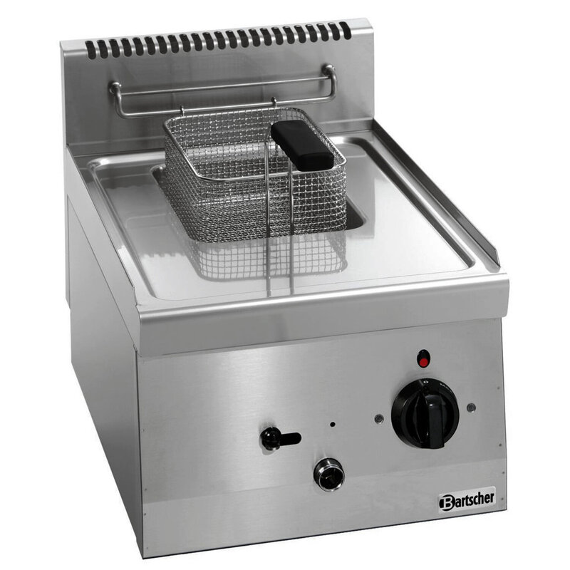 Friteuse | Serie 600 | Elektrisch | 6L | 140°c/200°c | 3.3kw (230v) | Aftapkraan | 400x600x290(h)mm
