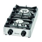 Kooktoestel | Gas | 2k110-h | 2 Kookpitten | 11kw | 350x660x170(h)mm