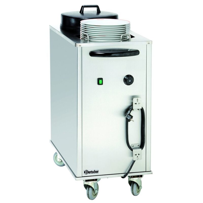 Bordendispenser | Rvs | 2x 50 Borden | 2kw | 230v | 435x820x1025(h)mm