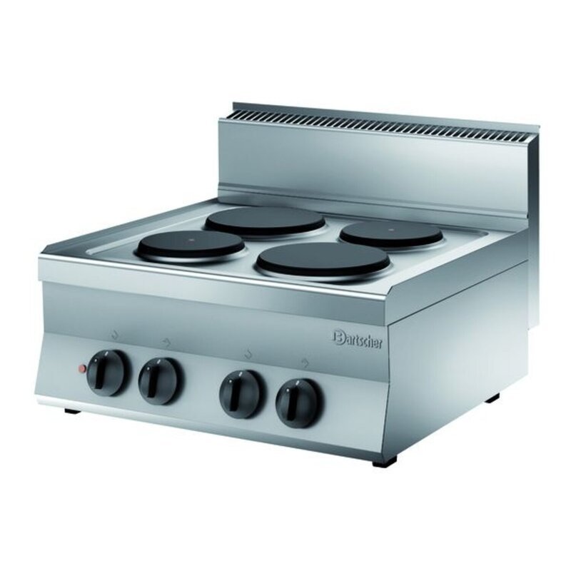 Fornuis | Elektrisch | 4 Kookplaten | 8.2kw | 700x650x295(h)mm