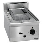 Friteuse | Serie 600 | Elektrisch | 8L | 140°c/200°c | 6.3kw (400v) | Aftapkraan | 400x600x290(h)mm