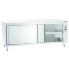 Warmhoudkast | Rvs | 2 Schuifdeuren | 2kw | 2000x700x850(h)mm