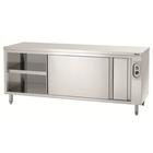 Warmhoudkast | Rvs | 2 Schuifdeuren | 2kw | 2000x700x850(h)mm