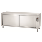 Warmhoudkast | Rvs | 2 Schuifdeuren | 2kw | 2000x700x850(h)mm