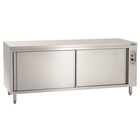 Warmhoudkast | Rvs | 2 Schuifdeuren | 2kw | 2000x700x850(h)mm